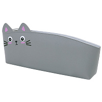 Пенал ЮНЛАНДИЯ ЮНИОР, 1 отделение, искусственная кожа, "Gray kitty", 20х9х7 см, 273819 фото Пенал ЮНЛАНДИЯ ЮНИОР, 1 отделение, искусственная кожа, "Gray kitty", 20х9х7 см, 273819