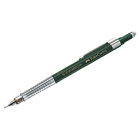 Карандаш механический Faber-Castell "TK-Fine Vario L" 0,5мм, с ластиком, темно-зеленый фото Карандаш механический Faber-Castell "TK-Fine Vario L" 0,5мм, с ластиком, темно-зеленый