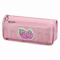 Пенал мягкий ЮНЛАНДИЯ, 2 отделения, полиэстер, "Strawberry shortcake", розовый, 21х9х6 см, 271577 фото Пенал мягкий ЮНЛАНДИЯ, 2 отделения, полиэстер, "Strawberry shortcake", розовый, 21х9х6 см, 271577