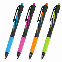 Ручка шариковая автоматическая BRAUBERG ULTRA-RT NEON, СИНЯЯ, 0,7 мм, линия 0,35 мм, 143932 фото Ручка шариковая автоматическая BRAUBERG ULTRA-RT NEON, СИНЯЯ, 0,7 мм, линия 0,35 мм, 143932