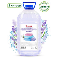 Гель для стирки для цветного белья 5 л UNICARE, ПЭТ, UC201013 фото Гель для стирки для цветного белья 5 л UNICARE, ПЭТ, UC201013