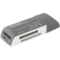 Картридер DEFENDER Ultra Swift, USB 2.0, порты SD, MMC, TF, M2, XD, MS, 83260 фото Картридер DEFENDER Ultra Swift, USB 2.0, порты SD, MMC, TF, M2, XD, MS, 83260