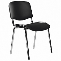 Стул STAFF "Iso Lite CF-008", хром, кожзам черный (Z-11), 532567 фото Стул STAFF "Iso Lite CF-008", хром, кожзам черный (Z-11), 532567