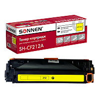 Картридж лазерный SONNEN (SH-CF212A) для HP LJ Pro M276 ВЫСШЕЕ КАЧЕСТВО, желтый, 1800 страниц, 363960 фото Картридж лазерный SONNEN (SH-CF212A) для HP LJ Pro M276 ВЫСШЕЕ КАЧЕСТВО, желтый, 1800 страниц, 363960