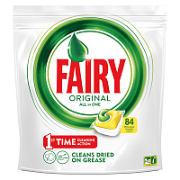 Капсулы для посудомоечных машин Fairy Original All in One (84 штуки в упаковке) фото Капсулы для посудомоечных машин Fairy Original All in One (84 штуки в упаковке)