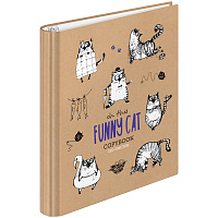 Тетрадь на кольцах А5, 120л., 7БЦ, ArtSpace "Рисунки. Funny cats", глянцевая ламинация фото Тетрадь на кольцах А5, 120л., 7БЦ, ArtSpace "Рисунки. Funny cats", глянцевая ламинация