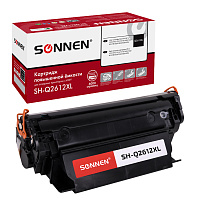 Картридж лазерный SONNEN (SH-Q2612XL) для HP LJ 1010/1012/1015/1018/1020/1022/M1319F/3020/3030/3050/3052, ресурс 6000 стр., 364094 фото Картридж лазерный SONNEN (SH-Q2612XL) для HP LJ 1010/1012/1015/1018/1020/1022/M1319F/3020/3030/3050/3052, ресурс 6000 стр., 364094