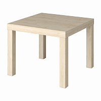 Стол журнальный "Лайк" аналог IKEA (550х550х440 мм), дуб светлый фото Стол журнальный "Лайк" аналог IKEA (550х550х440 мм), дуб светлый