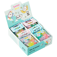 Набор ластиков MESHU "Candy Bear" 5шт., ПВХ, 20*15*9мм фото Набор ластиков MESHU "Candy Bear" 5шт., ПВХ, 20*15*9мм