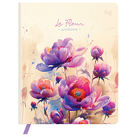 Дневник 1-11 кл. 48л. (ЛАЙТ) BG "la Fleur", иск. кожа, печать, ляссе фото Дневник 1-11 кл. 48л. (ЛАЙТ) BG "la Fleur", иск. кожа, печать, ляссе