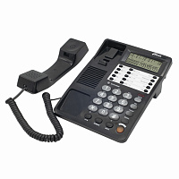 Телефон RITMIX RT-495 black, АОН, спикерфон, память 60 номеров, тональный/импульсный режим, черный, 80002152 фото Телефон RITMIX RT-495 black, АОН, спикерфон, память 60 номеров, тональный/импульсный режим, черный, 80002152