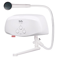 Водонагреватель проточный электрический BALLU 3-Logic TS, ненапорный, 3,5 кВт, 2 л/м, кран + душ, НС-1588892