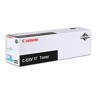 Тонер CANON (C-EXV17C) iR4080/4580/5185, голубой, оригинальный, ресурс 30000 стр., 0261b002 фото Тонер CANON (C-EXV17C) iR4080/4580/5185, голубой, оригинальный, ресурс 30000 стр., 0261b002