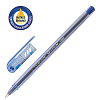 Ручка шариковая масляная PENSAN "My-Pen", СИНЯЯ, корпус тонированный синий, узел 1 мм, линия письма 0,5 мм, 2210 фото Ручка шариковая масляная PENSAN "My-Pen", СИНЯЯ, корпус тонированный синий, узел 1 мм, линия письма 0,5 мм, 2210