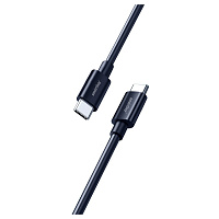 Кабель Smartbuy S73, Type-C - Type-C, 6A, 60 вт output, 1м, черный фото Кабель Smartbuy S73, Type-C - Type-C, 6A, 60 вт output, 1м, черный