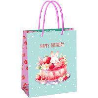 Пакет подарочный 18*23*10см MESHU "Cake", матовая ламинация фото Пакет подарочный 18*23*10см MESHU "Cake", матовая ламинация