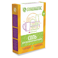 Соль для посудомоечных машин Synergetic 750 г фото Соль для посудомоечных машин Synergetic 750 г