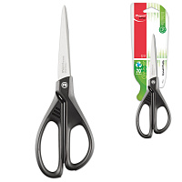 Ножницы 210 мм Maped Essentials Green с пластиковыми анатомическими ручками черного цвета 468110 фото Ножницы 210 мм Maped Essentials Green с пластиковыми анатомическими ручками черного цвета 468110