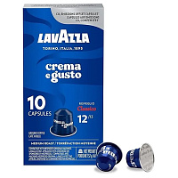 Кофе в капсулах LAVAZZA "Crema Gusto Classico" для кофемашин Nespresso, 10 порций фото Кофе в капсулах LAVAZZA "Crema Gusto Classico" для кофемашин Nespresso, 10 порций