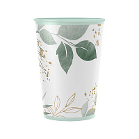 Стаканы бумажные MESHU "Floral", 200мл, 6шт. фото Стаканы бумажные MESHU "Floral", 200мл, 6шт.