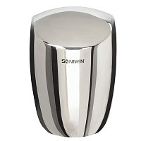 Сушилка для рук SONNEN HD-777, 1200 Вт, нержавеющая сталь, антивандальная, хром, 604748 фото Сушилка для рук SONNEN HD-777, 1200 Вт, нержавеющая сталь, антивандальная, хром, 604748
