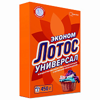 Стиральный порошок универсальный 450 г, ЛОТОС фото Стиральный порошок универсальный 450 г, ЛОТОС