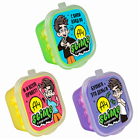 Слайм (лизун) "Slime ВЛАД А4" АССОРТИ, 60 г, шоубокс, 3 вида, SLM068 фото Слайм (лизун) "Slime ВЛАД А4" АССОРТИ, 60 г, шоубокс, 3 вида, SLM068