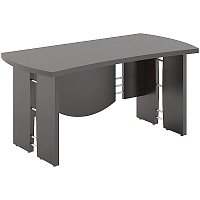 Стол руководителя эргономичный прямой Skyland Born/Венге Магия, 1600*800*750, В-103