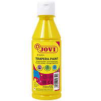 Гуашь JOVI, с повышенным содержанием пигмента, желтая, 250мл фото Гуашь JOVI, с повышенным содержанием пигмента, желтая, 250мл