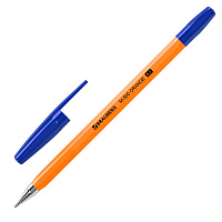 Ручка шариковая BRAUBERG "M-500 ORANGE", СИНЯЯ, корпус оранжевый, узел 0,7 мм, линия письма 0,35 мм, 143448 фото Ручка шариковая BRAUBERG "M-500 ORANGE", СИНЯЯ, корпус оранжевый, узел 0,7 мм, линия письма 0,35 мм, 143448