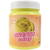 Слайм (лизун) CREAM SLIME с ароматом банана, 250 г, SLIME, SF02-B фото Слайм (лизун) CREAM SLIME с ароматом банана, 250 г, SLIME, SF02-B