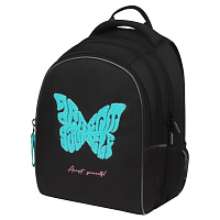 Рюкзак Berlingo inStyle "Butterfly" 41*27*20см, 3 отделения, 2 кармана, эргономичная спинка фото Рюкзак Berlingo inStyle "Butterfly" 41*27*20см, 3 отделения, 2 кармана, эргономичная спинка