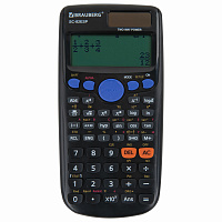 Калькулятор инженерный BRAUBERG SC-82ESP (165х84 мм), 252 функции, 10+2 разрядов, двойное питание, 271723 фото Калькулятор инженерный BRAUBERG SC-82ESP (165х84 мм), 252 функции, 10+2 разрядов, двойное питание, 271723