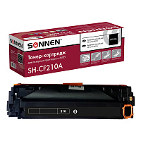 Картридж лазерный SONNEN (SH-CF210A) для HP LJ Pro M276 ВЫСШЕЕ КАЧЕСТВО, черный, 1600 страниц, 363958 фото Картридж лазерный SONNEN (SH-CF210A) для HP LJ Pro M276 ВЫСШЕЕ КАЧЕСТВО, черный, 1600 страниц, 363958