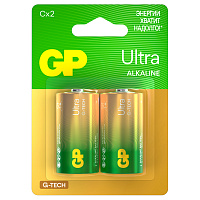 Батарейка GP Ultra G-Tech C (LR14) 14A алкалиновая, BC2 фото Батарейка GP Ultra G-Tech C (LR14) 14A алкалиновая, BC2