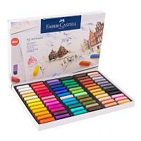 Пастель Faber-Castell "Soft pastels", 72 цвета, мини, картон. упаковка фото Пастель Faber-Castell "Soft pastels", 72 цвета, мини, картон. упаковка