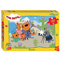 Пазл 160 эл. Step Puzzle "Три кота (new 2) фото Пазл 160 эл. Step Puzzle "Три кота (new 2)
