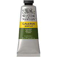 Краска акриловая художественная Winsor&Newton "Galeria", 60мл, туба, зеленый оливковый фото Краска акриловая художественная Winsor&Newton "Galeria", 60мл, туба, зеленый оливковый