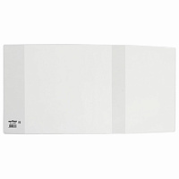 Обложка ПП со штрихкодом для дневников, учебников, прописей МАЛОГО ФОРМАТА, ПЛОТНАЯ, 100 мкм, 220х460 мм, прозрачная, ЮНЛАНДИЯ, 229347