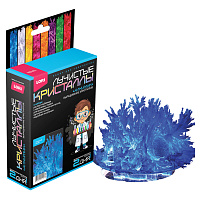 Набор химических опытов Lori Лучистые кристаллы Синий кристалл Лк-002