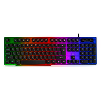 Клавиатура Sven KB-G8500, USB, прозрачный корпус, подсветка, черный фото Клавиатура Sven KB-G8500, USB, прозрачный корпус, подсветка, черный