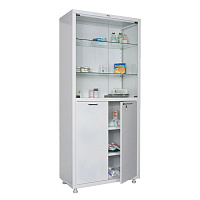Шкаф медицинский Hilfe МД 2 1780/SG (белый, 800x400x1850 мм) фото Шкаф медицинский Hilfe МД 2 1780/SG (белый, 800x400x1850 мм)
