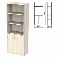 Шкаф полузакрытый Арго А-310 (ясень шимо, 770х370х2000 мм)