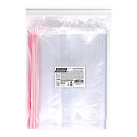 Пакеты ZIP LOCK "зиплок" ОЧЕНЬ ПРОЧНЫЕ, комплект 100 шт., 300х400 мм, ПВД 80 мкм, BRAUBERG EXTRA, 608181 фото Пакеты ZIP LOCK "зиплок" ОЧЕНЬ ПРОЧНЫЕ, комплект 100 шт., 300х400 мм, ПВД 80 мкм, BRAUBERG EXTRA, 608181
