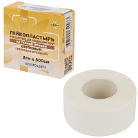 Пластырь фиксирующий Leiko plaster 2x500 см тканая основа фото Пластырь фиксирующий Leiko plaster 2x500 см тканая основа