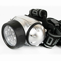 Фонарь налобный ULTRAFLASH 19хLED, 4 режима, питание 3хААА (не в комплекте), LED5353 фото Фонарь налобный ULTRAFLASH 19хLED, 4 режима, питание 3хААА (не в комплекте), LED5353