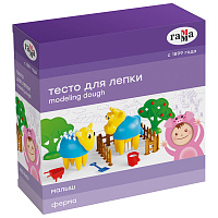 Тесто для лепки Гамма "Малыш. Ферма", 04 цвета, 240г, набор с аксессуарами фото Тесто для лепки Гамма "Малыш. Ферма", 04 цвета, 240г, набор с аксессуарами