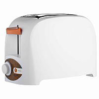 Тостер CENTEK CT-1420, 750 Вт, 2 тоста, 7 режимов, пластик, белый фото Тостер CENTEK CT-1420, 750 Вт, 2 тоста, 7 режимов, пластик, белый