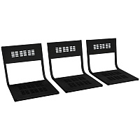 Сиденья для кресла "М-стайл", КОМПЛЕКТ 3шт., цвет черный фото Сиденья для кресла "М-стайл", КОМПЛЕКТ 3шт., цвет черный