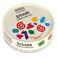 Игра настольная ТРИ СОВЫ "Дублик. Цифры и фигуры", 30 карточек, картонная коробка фото Игра настольная ТРИ СОВЫ "Дублик. Цифры и фигуры", 30 карточек, картонная коробка